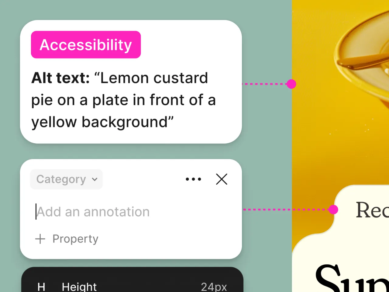Foto Figma - Add measurements and annotate designs